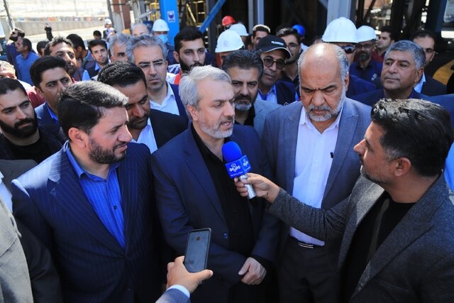 طرح کنسانتره آهن مروست افتتاح شد