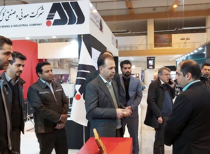 حضور پررنگ گلگهر و جهانفولاد در نمایشگاه متالورژی و فولاد کرمان