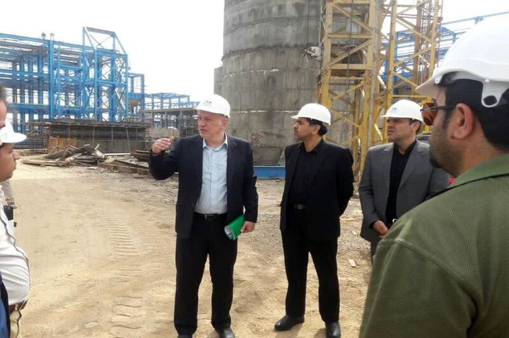 واحد گندله سازی بیجار ۵۰ درصد پیشرفت فیزیکی دارد