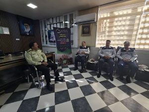 تجلیل فولاد سنگان از تلاشگران نیروی انتظامی خواف به مناسبت هفته ناجا