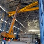 نصب موفقیت‌آمیز جرثقیل سقفی در کارخانه کنسانتره سنگان؛ گامی مهم در آماده‌سازی زیرساخت‌های تولید
