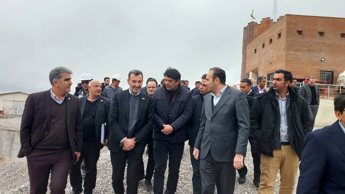 افتتاح پروژههای کلیدی زیرساختی مجتمع سرب و روی مهدیآباد با حضور مدیران ارشد معدنی