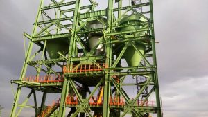 نصب موفق تجهیز ۲۲ تنی Cooling Gas Scrubber در پروژه احیای مستقیم فولاد اقلید