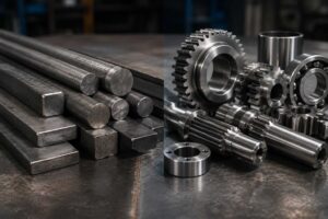 تفاوت فولادهای ساده و آلیاژی در ساخت قطعات صنعتی