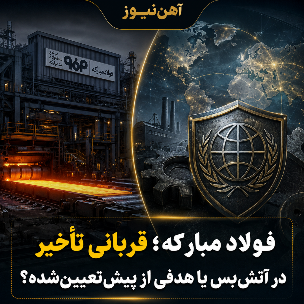 فولاد مبارکه؛ قربانی تأخیر در آتش‌بس یا هدف از پیش تعیین‌شده جنگ؟