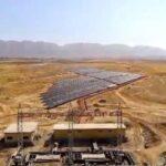 فاز اول نیروگاه خورشیدی بهبهان فولاد خوزستان در آستانه بهرهبرداری