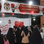 برپایی موکب خدمت فولاد غدیر نی‌ریز در هفته دفاع مقدس